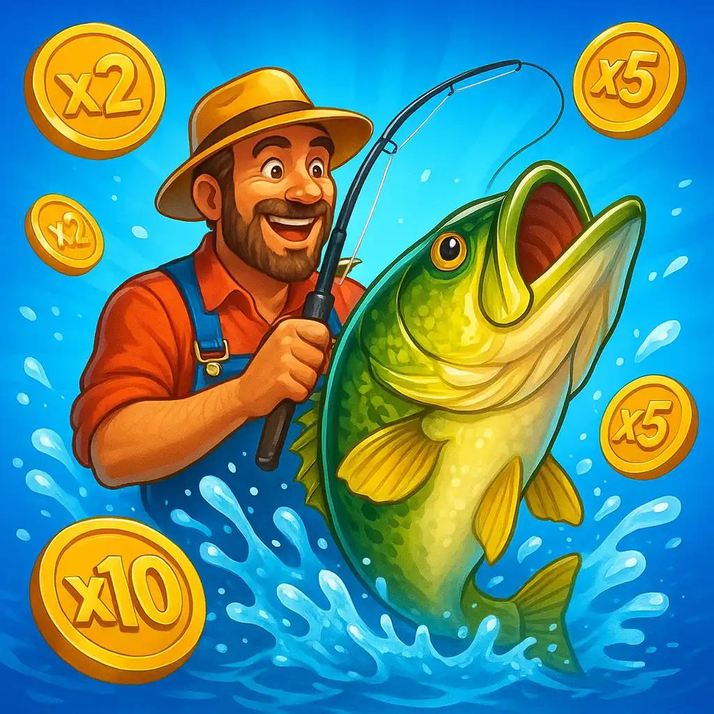 Big Bass Splash slot game cover art