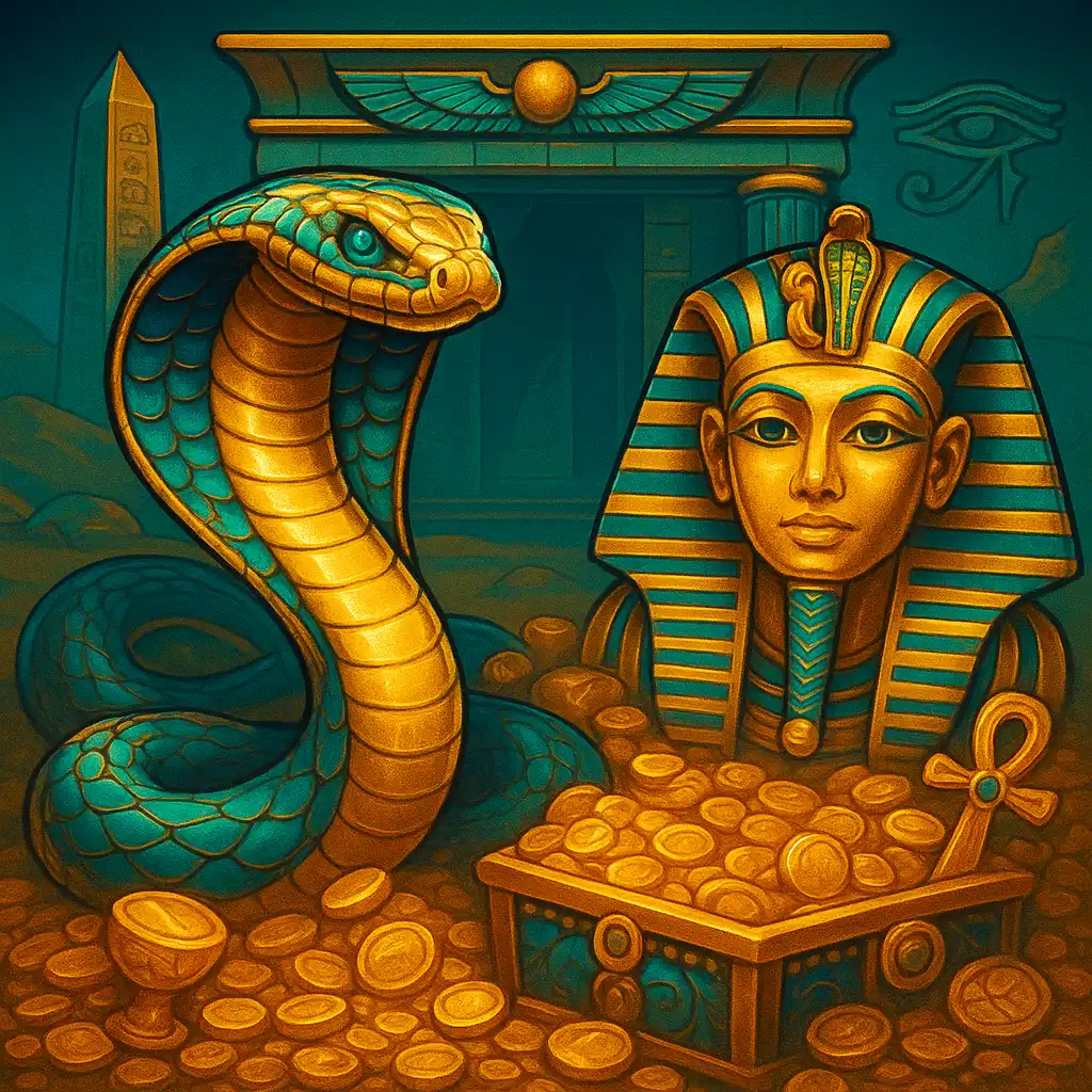 The Asp of Cleopatra slot game cover art